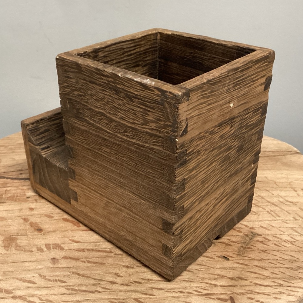 🟤 Solid Wood - Dovetail Crafted Workmanship - Pen - Pencil - Cell Phone Holder - Picture 3 of 14